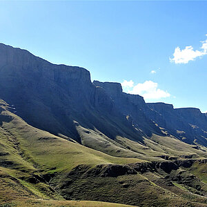Drakensberge - Die Bergkette. Foto: Rüdiger Berger