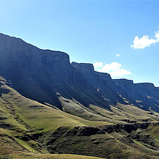 Drakensberge - Die Bergkette. Foto: Rüdiger Berger