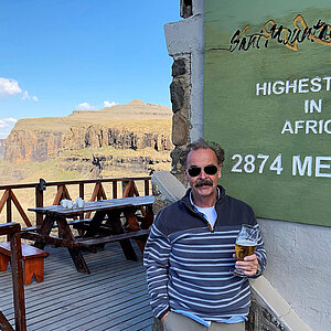 Highest Pub in Africa. Foto: Rüdiger Berger