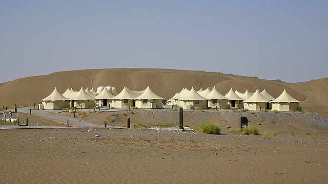 reise trends Oman Resort-Ansicht Dunes by Al Nahda Foto: Rüdiger Berger
