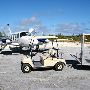 reise trends Bahamas Staniel Cay Flughafen Foto: Rüdiger Berger