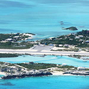 reise trends Bahamas Anflug auf Staniel Cay Foto: Rüdiger Berger