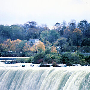 Zufluss der Niagarafälle ist der Niagara River. Foto: Rüdiger Berger