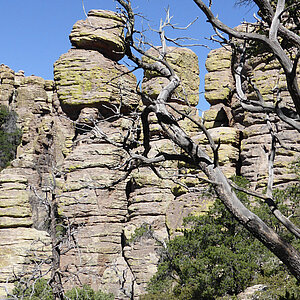 Das Chiricahua National Monument im Südosten von Arizona. Foto: Gaby Sautter
