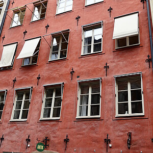 reise trends Schweden Stockholm Fassade in der Altstadt Foto: Rüdiger Berger