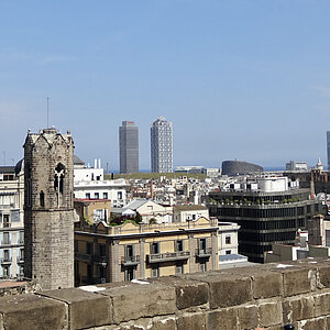 reise trends Spanien Barcelona Blick über die Stadt Foto: Rüdiger Berger