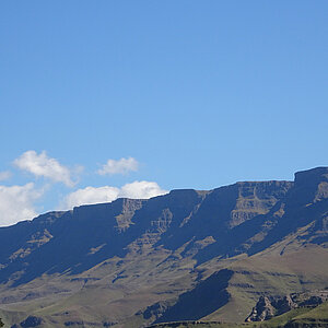Bergkette der Drakensberge. Foto: Rüdiger Berger