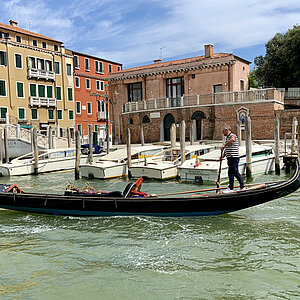 reise trends Italien Venedig Gondolieri Foto: Rüdiger Berger