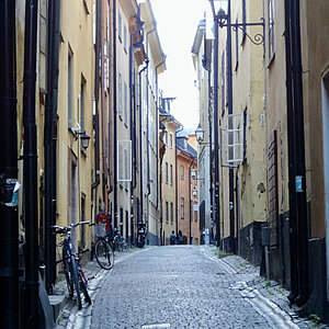 reise trends Schweden Stockholm Altstadt-Gassen Foto: Rüdiger Berger