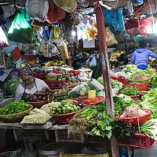 Markt in der vietnamesischen Hauptstadt Hanoi. Foto: Rüdiger Berger